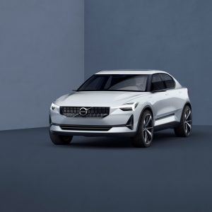 Photo 3/4 avant Volvo Concept 40.2 (2016)