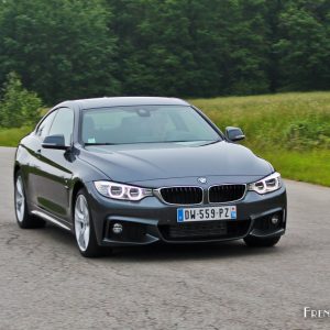 Photo dynamique BMW 430d Coupé – Série 4 (2016)