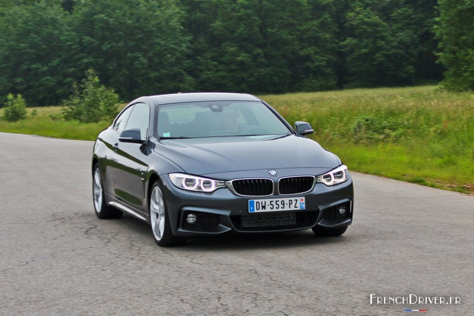 Photo dynamique BMW 430d Coupé - Série 4 (2016)