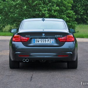 Photo face arrière BMW 430d Coupé – Série 4 (2016)