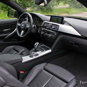 Photo intérieur cuir Dakota Schwarz BMW 430d Coupé – Série 4