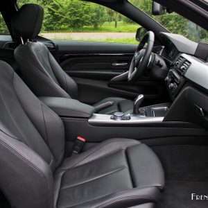 Photo sièges avant cuir BMW 430d Coupé – Série 4 (2016)