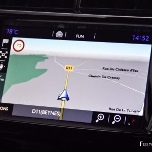 Photo écran tactile Navigation GPS DS 3 Performance (2016)