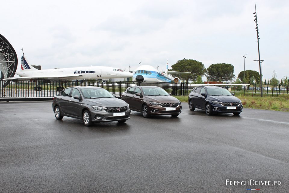 Photo gamme nouvelle Fiat Tipo (2016)