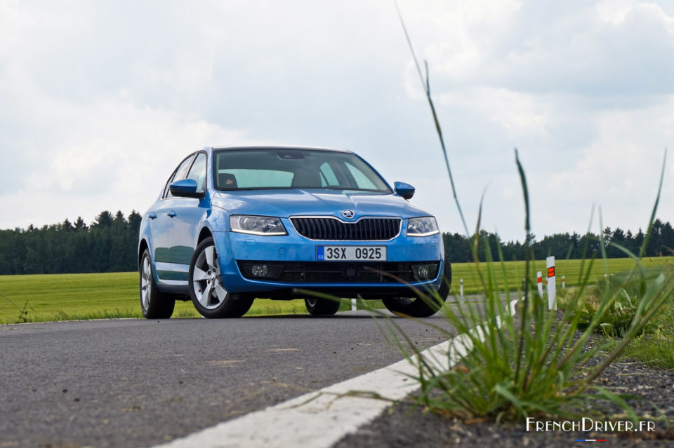 Photo essai route Škoda Octavia (2017)