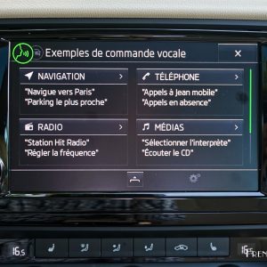 Photo commandes vocales écran tactile Škoda Octavia (2017)