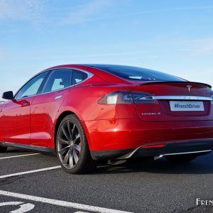 Photo 3/4 arrière Tesla Model S P90D (2016)