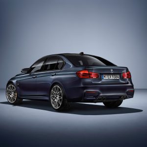 Photo 3/4 arrière BMW M3 édition « 30 jahre M3 » (2016)