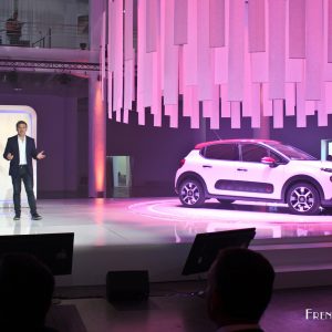 Photo présentation nouvelle Citroën C3 III (2016)