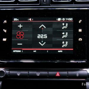 Photo climatisation écran tactile nouvelle Citroën C3 III (201