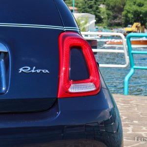 Photo sigle Fiat 500 Riva (2016)