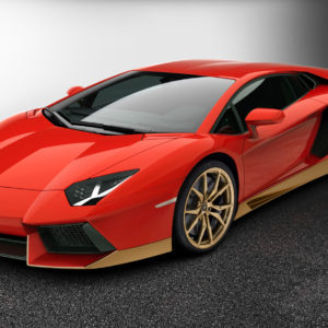 Photo officielle Lamborghini Aventador Miura Homage (2016)