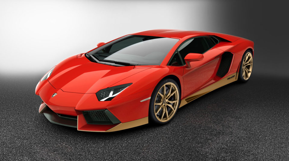 Photo officielle Lamborghini Aventador Miura Homage (2016)