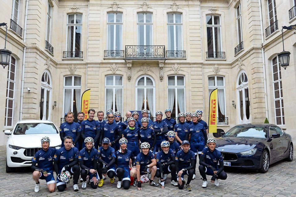 Photo officielle Maserati Cycling : Paris-Modena 2016, Etape 1 (