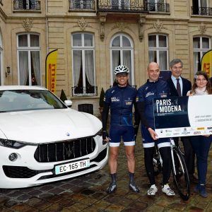 Photo officielle Maserati Cycling : Paris-Modena 2016, Etape 1 (