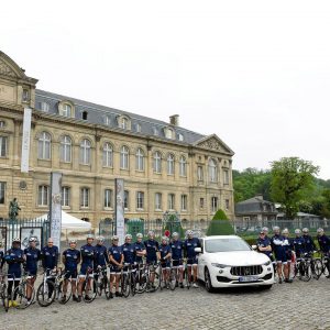 Photo officielle Maserati Cycling : Paris-Modena 2016, Etape 1 (