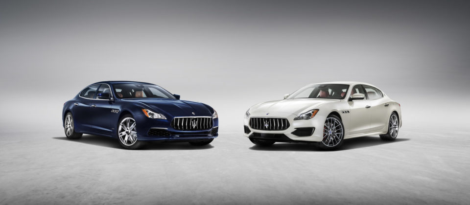 Photo officielle Maserati Quattroporte restylée (2016)