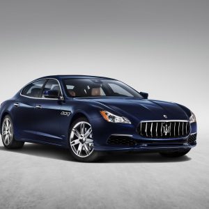 Photo 3/4 avant statique Maserati Quattroporte restylée (2016)