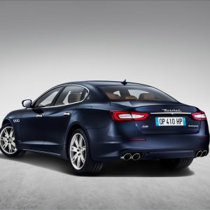 Photo 3/4 arrière statique Maserati Quattroporte restylée (201