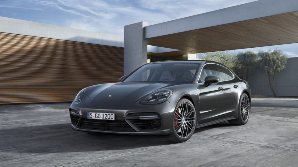 Photo officielle nouvelle Porsche Panamera Turbo (2016)