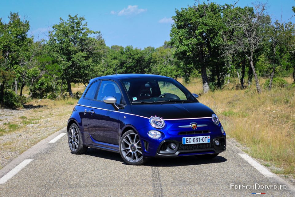 Photo essai route Abarth 595 Turismo restylée (2016)