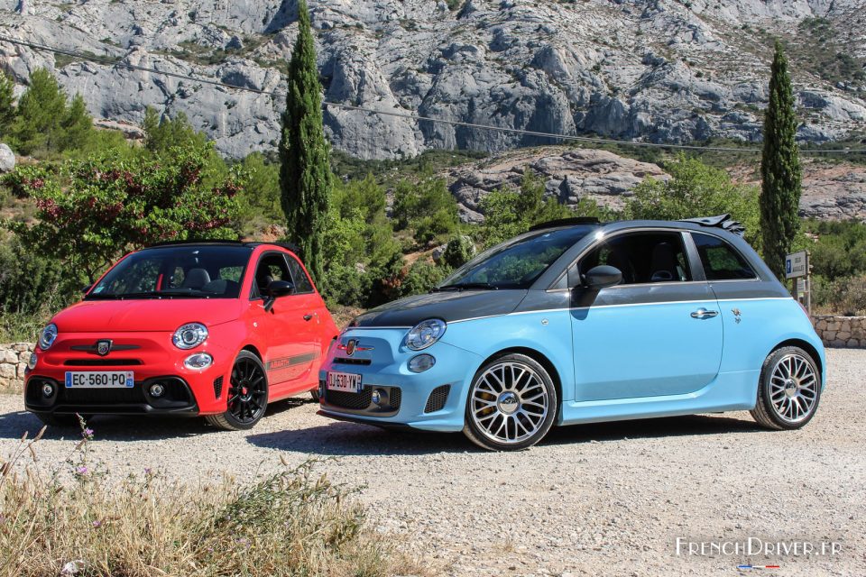 Photo essai Abarth 595 Turismo & Competizione restylée (2016)