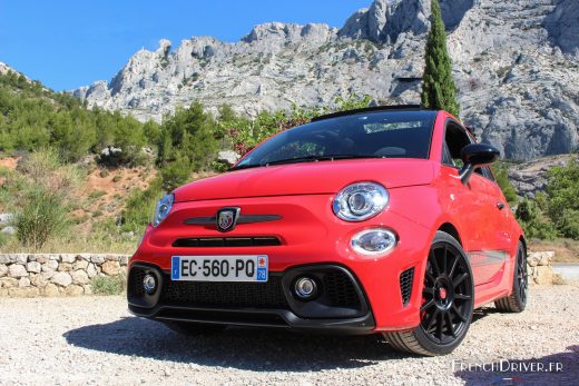 Photo essai Abarth 595 Competizione restylée (2016)