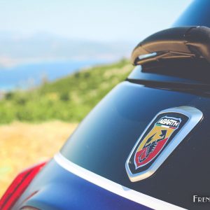 Photo sigle Abarth 595 Turismo restylée (2016)