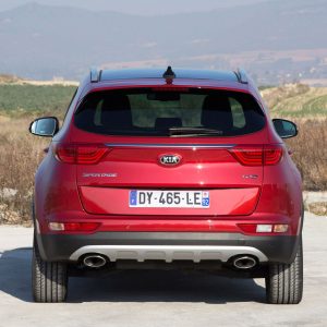 Photo face arrière Kia Sportage IV (2016)