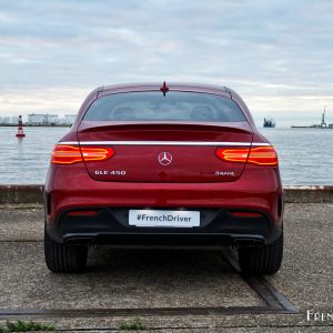 Photo face arrière Mercedes AMG GLE 43 (450) Coupé (2016)