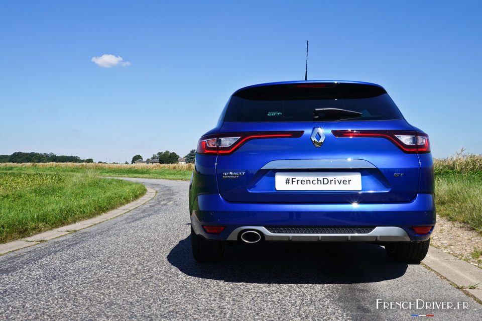 Photo essai routier Renault Mégane Estate GT (2016)