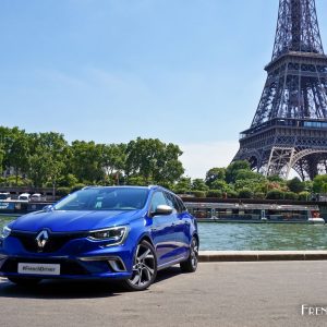 Photo vue avant Renault Mégane Estate GT (2016)