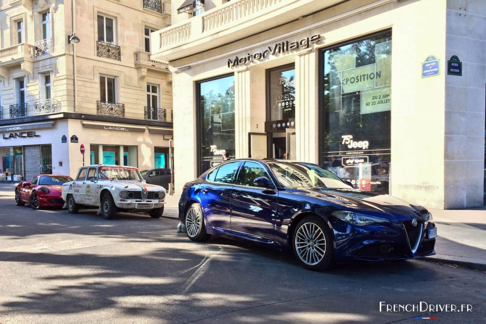 Photo Alfa Romeo Giulia - MotorVillage Paris (Juillet 2016)