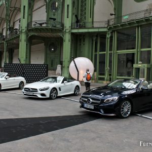 Photo cabriolets Mercedes – Exposition Mercedes Grand Palais Par