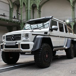 Photo Mercedes AMG G 63 6×6 – Exposition Mercedes Grand Palais P