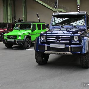 Photo Mercedes Classe G Crazy Colours – Exposition Mercedes Gran