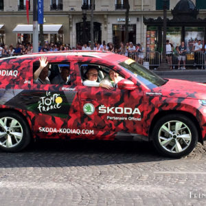 Photo Skoda Kodiaq – Paris – Tour de France 2016