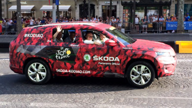Photo of Le nouveau Skoda Kodiaq à Paris lors du Tour de France 2016 !