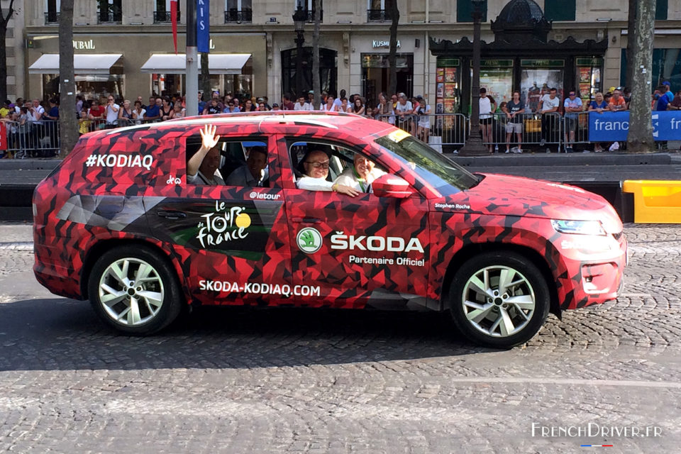 Photo Skoda Kodiaq - Paris - Tour de France 2016