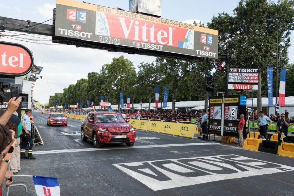 Photo Skoda Kodiaq - Arrivée Paris - Tour de France 2016