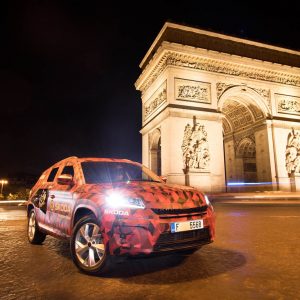 Photo Skoda Kodiaq – Arc de Triomphe Paris – Tour de France 2016