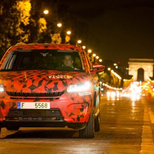 Photo Skoda Kodiaq – Champs Elysées Paris – Tour de France 2016