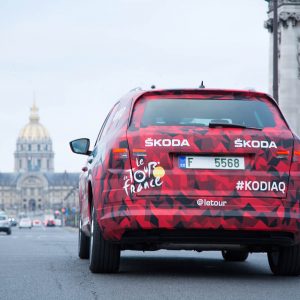 Photo Skoda Kodiaq – Les Invalides Paris – Tour de France 2016