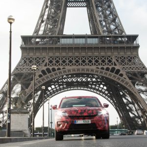 Photo Skoda Kodiaq – Tour Eiffel Paris – Tour de France 2016