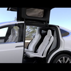 Photo 2 sièges arrière Tesla Model X 60D (2016)