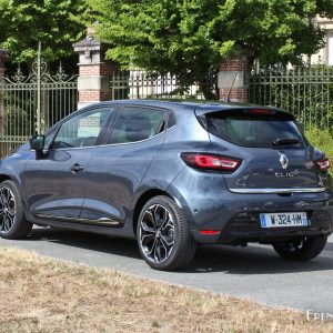 Photo 3/4 arrière Renault Clio IV restylée (2016)