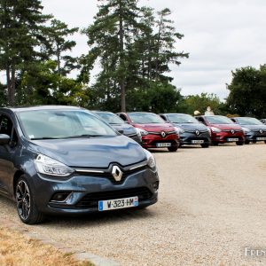 Photo gamme Renault Clio IV restylée (2016)