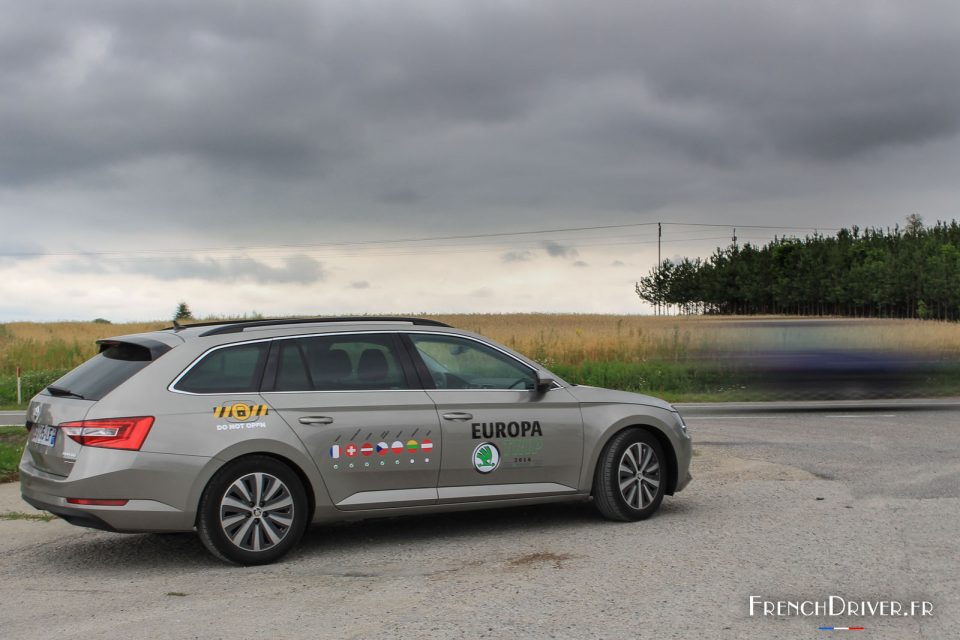 Photo essai Skoda Superb Combi Greenline - Europa Trip 2016