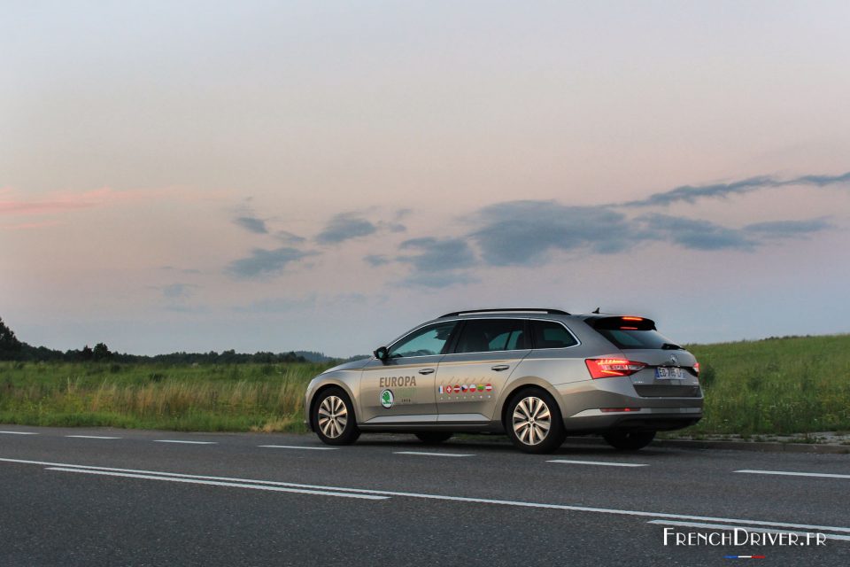 Photo essai Skoda Superb Greenline - Europa Trip 2016