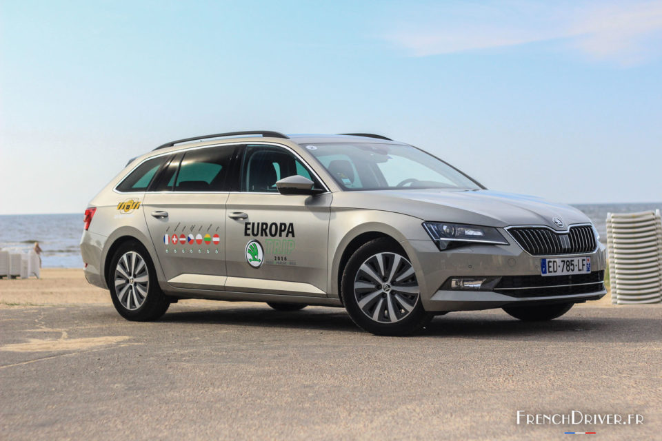 Photo essai Skoda Superb Combi Greenline - Europa Trip 2016